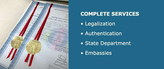 Legalization & Authentication Banner